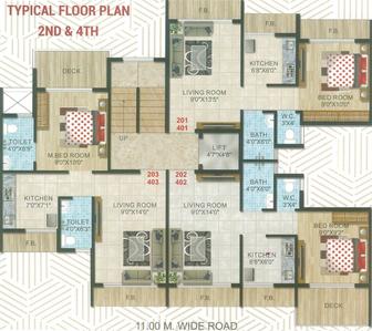 Project Image of 0.0 - 373.0 Sq.ft 1 BHK Apartment for buy in Priya Residency