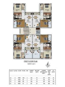 Project Image of 0.0 - 895.0 Sq.ft 2 BHK Apartment for buy in Rajwada Global City Phase 1