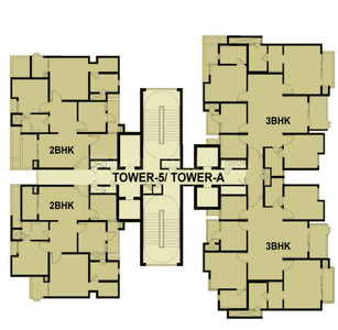Project Image of 1609 Sq.ft 2.5 BHK Apartment / Flat for sale in Sector 32 for Rs. 26000000