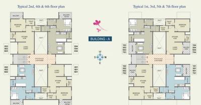 Project Image of 580.0 - 1050.0 Sq.ft 1 BHK Apartment for buy in Sai Sarowar 