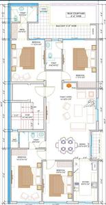 Project Image of 0.0 - 2250.0 Sq.ft 3 BHK Apartment for buy in Vridhi Lucky Floor