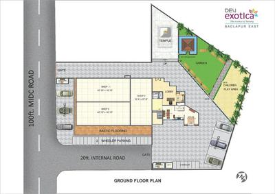 Project Image of 602.0 - 913.0 Sq.ft 1 BHK Apartment for buy in Dev Exotica