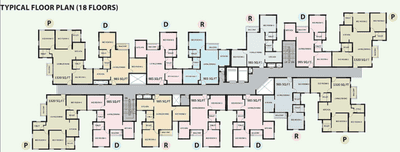 Project Image of 575.0 - 1320.0 Sq.ft 1 BHK Apartment for buy in Arun Excello Temple Green Heights
