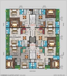 Project Image of 910.0 - 1325.0 Sq.ft 2 BHK Builder Floor for buy in Aniket Palm Court