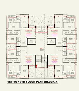 Project Image of 835.71 - 861.22 Sq.ft 3 BHK Apartment for buy in Sangath Foresta
