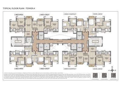 Project Image of 615.0 - 894.0 Sq.ft 2 BHK Apartment for buy in Raymond Realty Ten X Era
