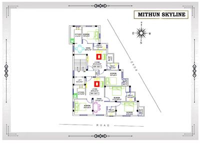 Project Image of 828.0 - 984.0 Sq.ft 2 BHK Apartment for buy in Mithun Skyline
