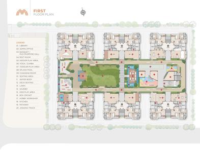 Project Image of 0.0 - 1935.0 Sq.ft 3 BHK Apartment for buy in The Metropark