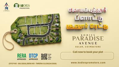 Project Image of 436.0 - 2547.0 Sq.ft Residential Plot Plot for buy in Kodies Paradise Avenue