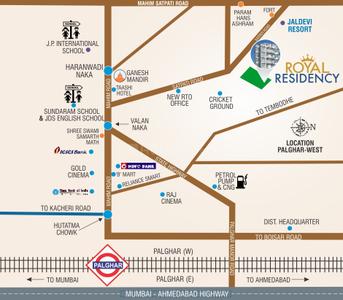 Project Image of 315.92 - 499.77 Sq.ft 1 BHK Apartment for buy in Royal Residency Building No 2A