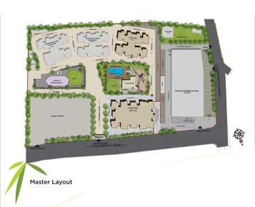 Project Image of 606.98 - 855.62 Sq.ft 2 BHK Apartment for buy in Kolte Patil Green Olive C And D