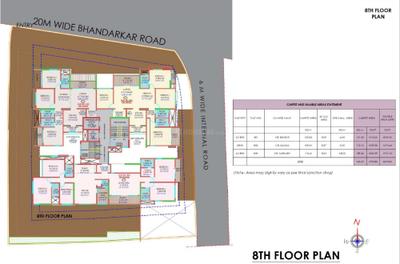 Project Image of 873.71 - 1943.66 Sq.ft 2 BHK Apartment for buy in Fortune Abhishek CHSL