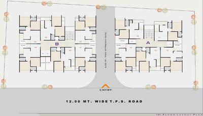 Project Image of 486.42 - 540.89 Sq.ft 2 BHK Apartment for buy in Shivam Anmol Bliss