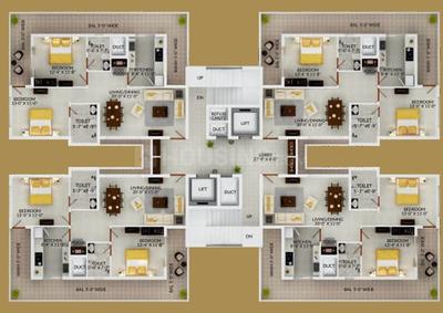 Project Image of 1817 Sq.ft 3 BHK Apartment / Flat for sale in Purena for Rs. 8600000