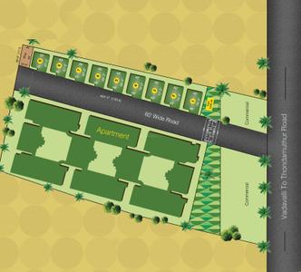 Project Image of 1774.0 - 2087.0 Sq.ft 2 BHK Apartment for buy in Sree Daksha Sanshray