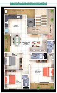Project Image of 0.0 - 1700.0 Sq.ft 3 BHK Apartment for buy in SM Sai Mauli Niwas