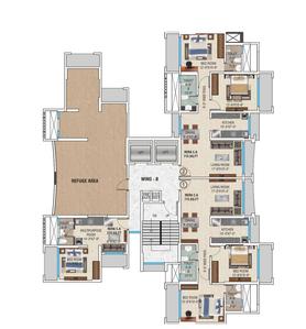 Project Image of 249.0 - 1108.0 Sq.ft 1 RK Apartment for buy in Sangam Emporio Towers