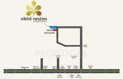 Nikhil Nestles Villas Location Plan 4