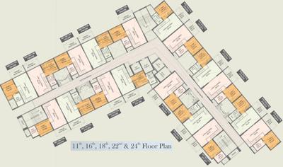 Project Image of 304.62 - 542.51 Sq.ft 1 BHK Apartment for buy in Gera Adara