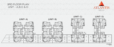 Project Image of 524.2 - 720.75 Sq.ft 2 BHK Apartment for buy in Atlantis Hills