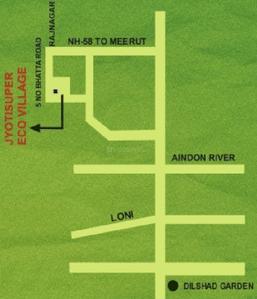 Project Image of 1140.0 - 1358.0 Sq.ft 3 BHK Apartment for buy in Jyoti Super Village