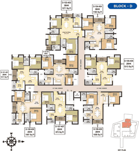 Project Image of 865.0 - 1395.0 Sq.ft 2 BHK Apartment for buy in S And S Uni5