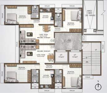 Project Image of 402.0 - 831.0 Sq.ft 1 BHK Apartment for buy in Pranav Redevelopment Of Malad Amber CHSL