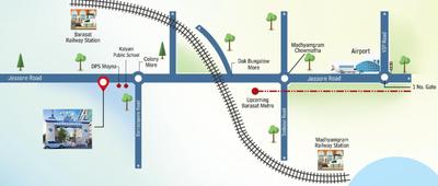 Project Image of 510 Sq.ft 1 BHK Apartment / Flat for sale in Barasat for Rs. 1800000