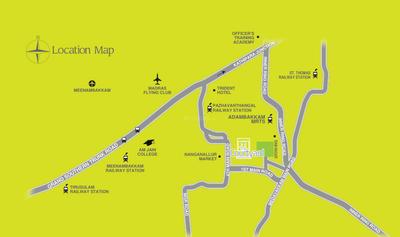 Project Image of 800 Sq.ft 2 BHK Apartment / Flat for sale in Nanganallur for Rs. 6500000