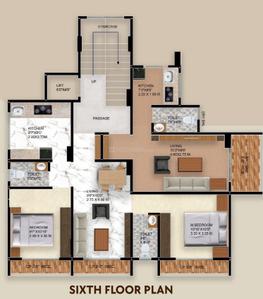 Project Image of 264.15 - 583.08 Sq.ft 1 RK Apartment for buy in Unique Tower