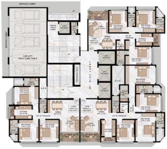 Project Image of 1005.0 - 2395.0 Sq.ft 3 BHK Apartment for buy in 9 Elements