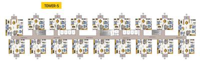 Project Image of 1099.0 - 1617.0 Sq.ft 2 BHK Apartment for buy in Urbanrise Residences Tower C D E