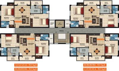 Avigna Platina Cluster Plan 1
