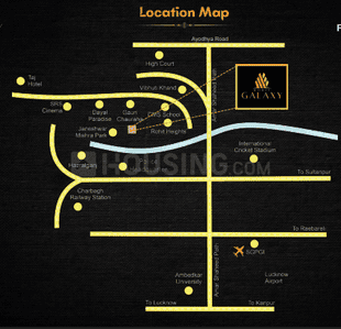 Project Image of 1310.61 - 1769.9 Sq.ft 3 BHK Apartment for buy in Narena Rohit Galaxy