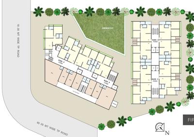 Project Image of 582.0 - 620.0 Sq.ft 2 BHK Apartment for buy in Shree Hari Antrix