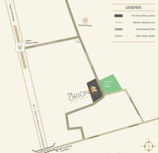 Project Image of 268.0 - 478.0 Sq.ft 1 BHK Apartment for buy in Fia Orion Tower A And B
