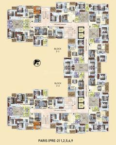 Project Image of 470.0 - 1010.0 Sq.ft 1 BHK Apartment for buy in Dream World City