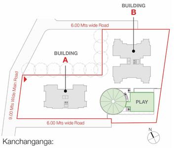 Project Image of 1068.86 - 1607.05 Sq.ft 3 BHK Apartment for buy in Harasiddh Kanchanganga