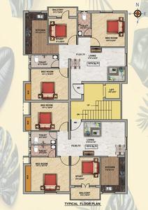 Elite Floors Cluster Plan 1
