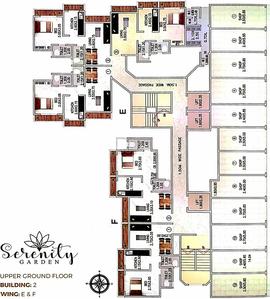 Project Image of 384.0 - 543.0 Sq.ft 1 BHK Apartment for buy in Unity Serenity Gardens Wing E And F