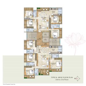 Project Image of 1234.84 - 1413.62 Sq.ft 4 BHK Apartment for buy in Revati Shantipuram