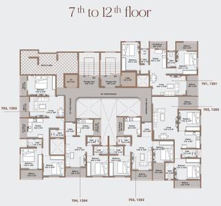 Project Image of 502.0 - 922.0 Sq.ft 1 BHK Apartment for buy in Shree Sai Aspire Square