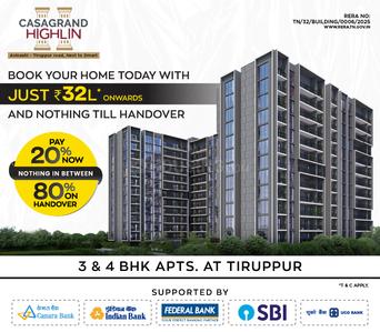 Project Image of 2338.0 - 3751.0 Sq.ft 3 BHK Apartment for buy in Casagrand Highline