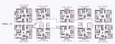 Project Image of 1900 Sq.ft 3 BHK Apartment / Flat for sale in Narsingi for Rs. 18500000