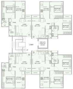 Project Image of 320.87 - 638.41 Sq.ft 1 BHK Apartment for buy in Swapnalok