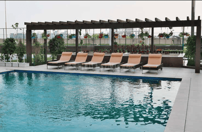 Swimming Pool Adani Oyster Sector 102 1688 Sqft BHK Flat For