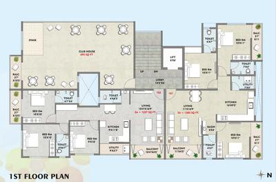 Project Image of 918.0 - 1902.0 Sq.ft 2 BHK Apartment for buy in Vihar