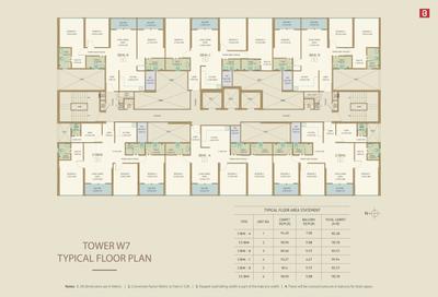 Project Image of 600.41 - 1875.0 Sq.ft 2 BHK Apartment for buy in Bramha The Collection