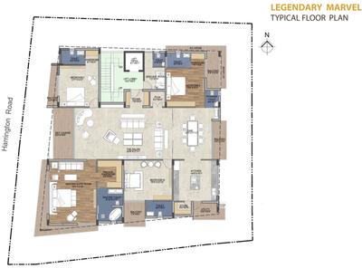 Project Image of 0.0 - 3789.0 Sq.ft 4 BHK Apartment for buy in Legendary Marvel