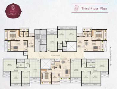 Project Image of 231.32 - 436.58 Sq.ft 1 BHK Apartment for buy in Shree Ganpati